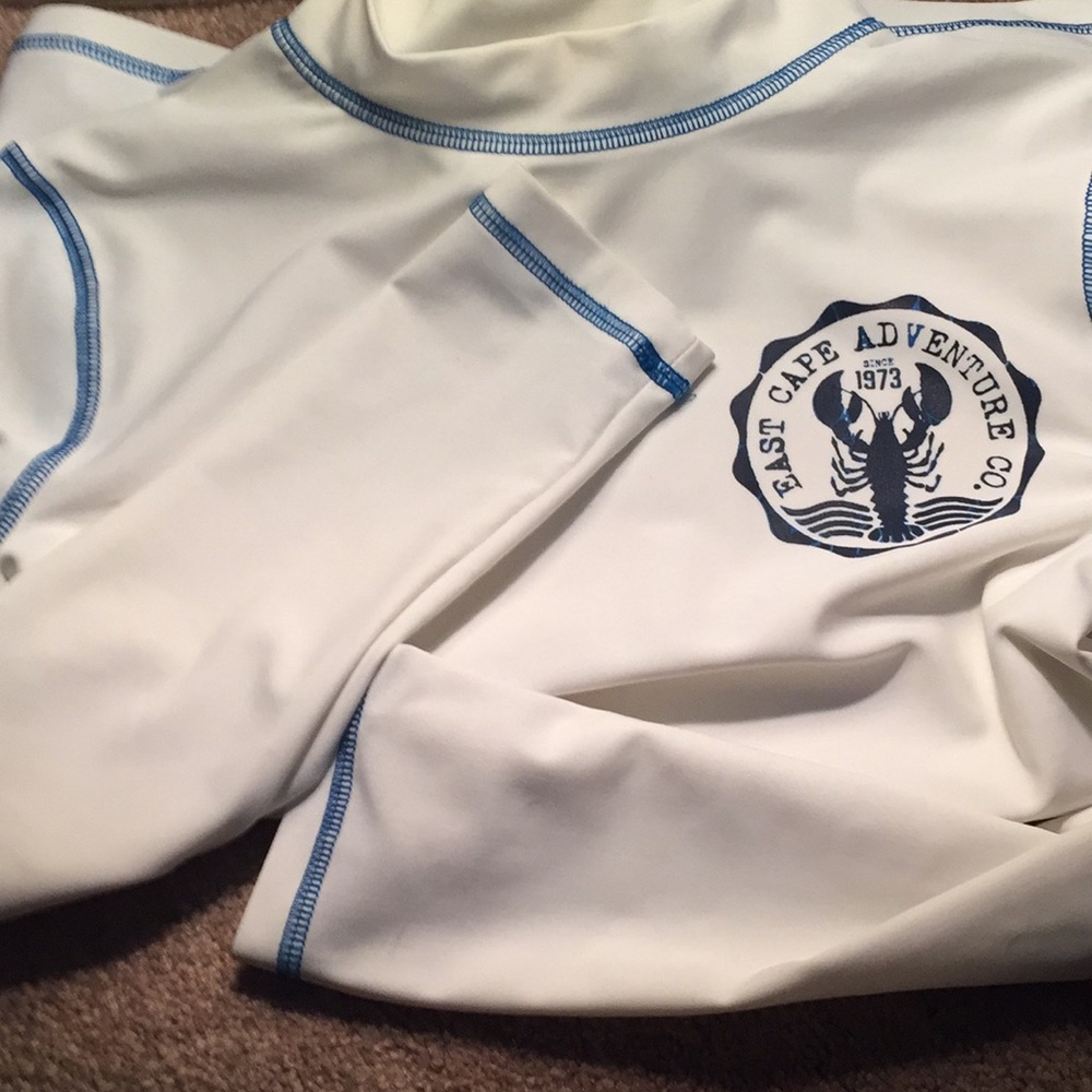 Worn 1X, boys long sleeve sun shirt.